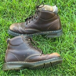 Dr. Martens Brown Leather Boots
